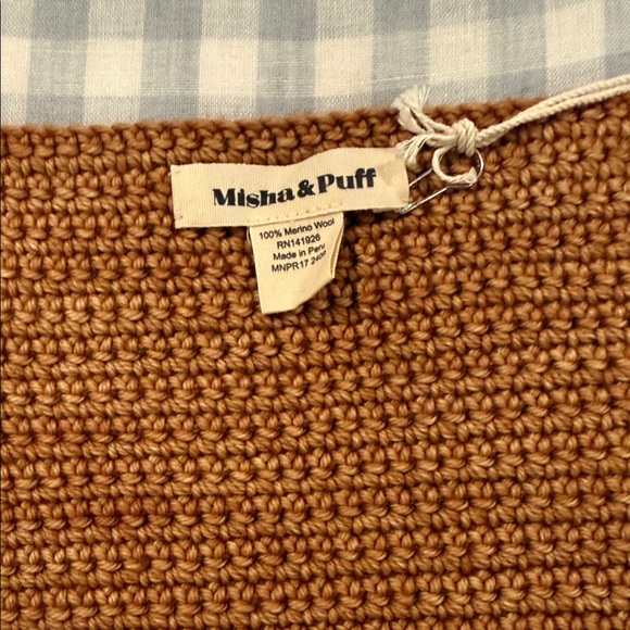 Misha & Puff Crochet Headwarmer with Floral Accents - Picture 3 of 4